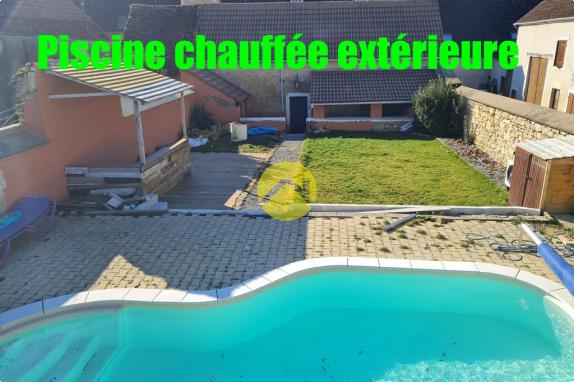 piscine et jardin en ville