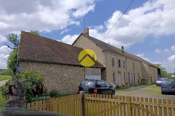 Fermette / Longere   de plus  1 Ha Bonnat, 6 pièces à vendre