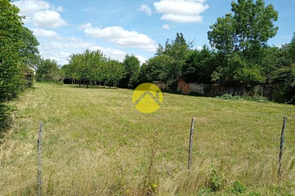 Terrain constructible 1233 m²