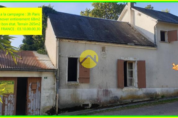 Maison / Pavillon Imphy, 3 pièces à vendre