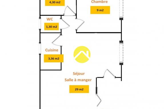 Ensemble 2 maisons au calme