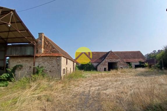 Fermette / Longere  jusqu'à 1 Ha Vallon en sully, 4 pièces à vendre