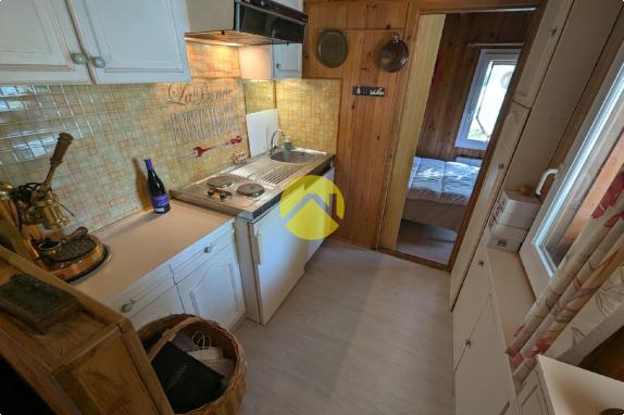 Maison  en bois avec piscine