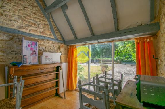 Périgourdinne au bord de la Vézère