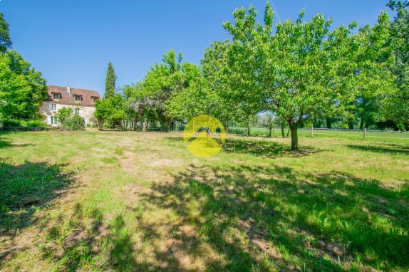 Périgourdinne au bord de la Vézère
