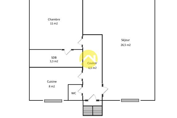 Immeuble 3 appartements