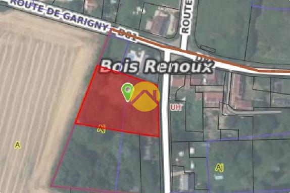 Terrain à Bâtir Jouet sur l'aubois, m2 à vendre