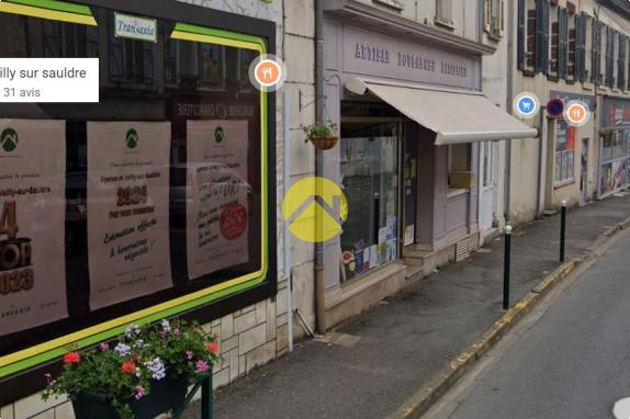 Local commercial Vailly sur sauldre, 50m2 à vendre
