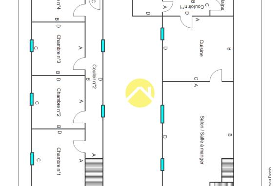 Maison avec terrain de 5641 m²
