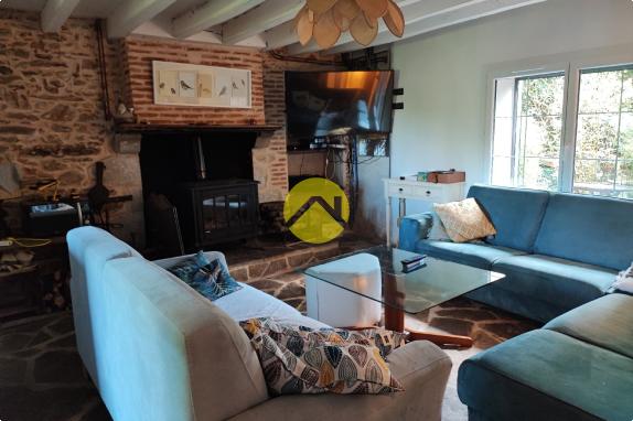 Dans un hameau, 128m² habitable...
