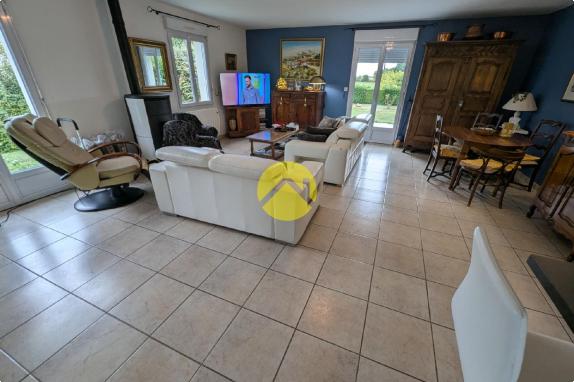 Plain-pied 4 ch. Terrain1500m²