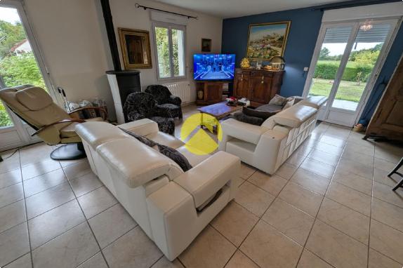 Plain-pied 4 ch. Terrain1500m²
