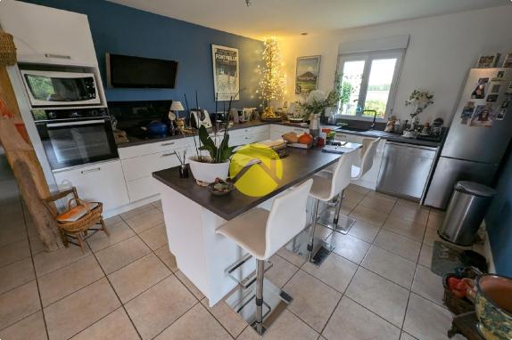 Plain-pied 4 ch. Terrain1500m²