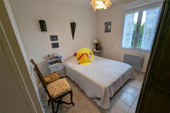 Plain-pied 4 ch. Terrain1500m²
