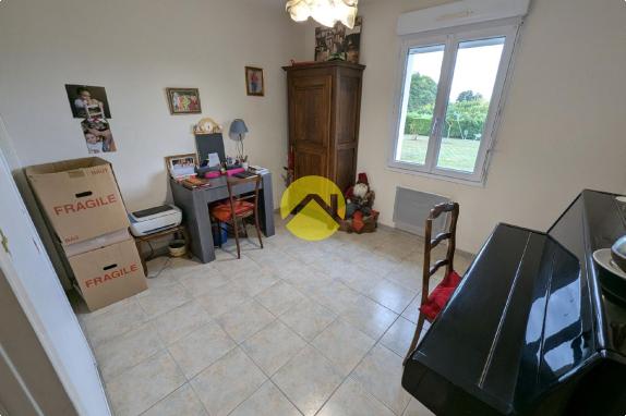 Plain-pied 4 ch. Terrain1500m²