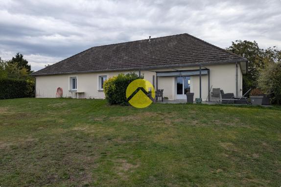Plain-pied 4 ch. Terrain1500m²