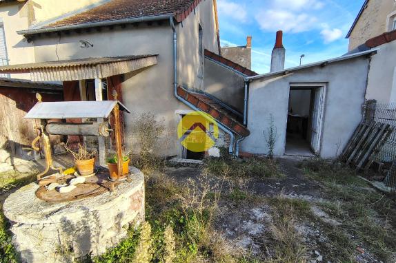 Maison et terrain en centre ville