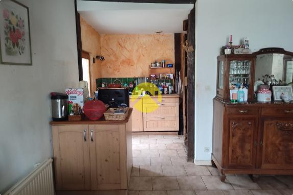 MAISON ANCIENNE AVEC GRAND TERRAIN