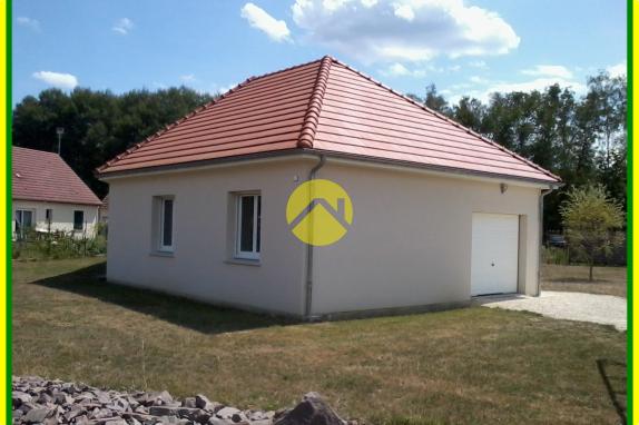 Plain-pied 127m². 3ch.garage