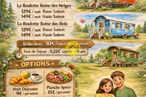 MAISON + ROULOTTES (activités)