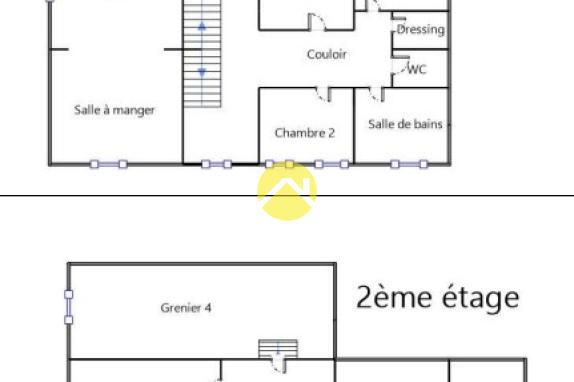 IMMEUBLE + GARAGE attenant