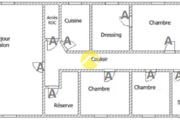 LOCATION T6 150m² 4 CH