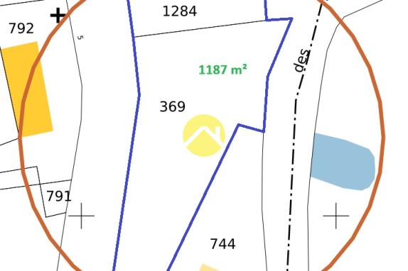 TERRAIN A BATIR PETIT PRIX AVEC VUE