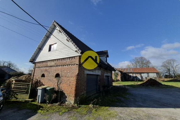 Fermette / Longere   de plus  1 Ha Beaurainville, 0 pièces à vendre