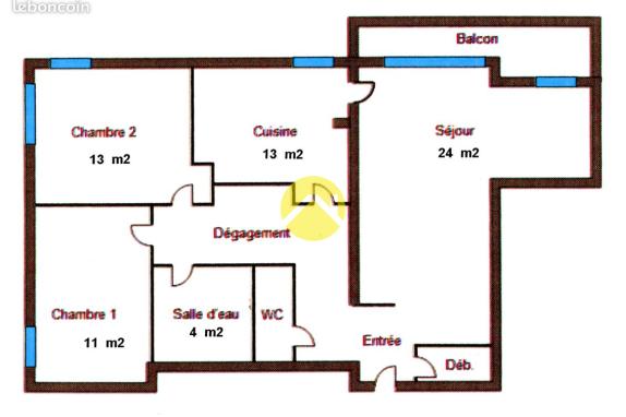 APPARTEMENT SECTEUR SAINT BONNET