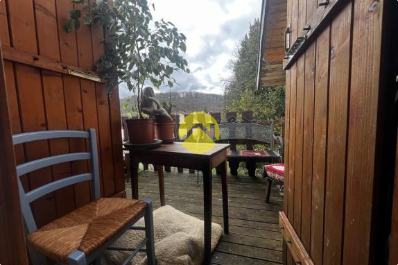 Maison de ville terrain balcon