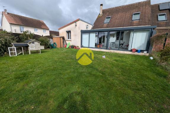 Maison 6 pièces.4 ch.véranda.garage