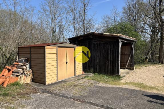 Belle maison avec un grand terrain 