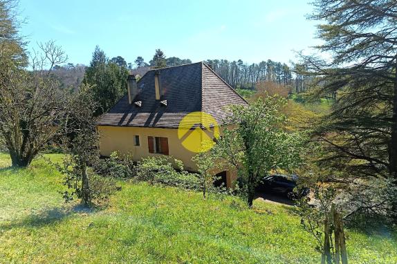 Belle maison vue dominante