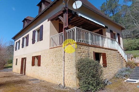 Belle maison vue dominante