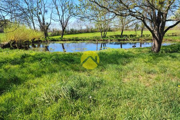 Maison de 55mm² avec un plan d'eau.