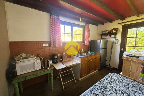 Chalet avec terrain constuctible