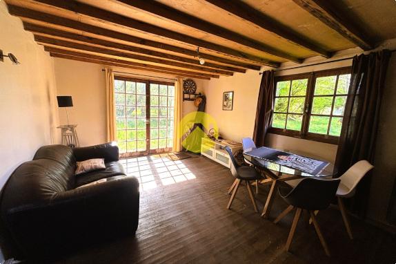 Chalet avec terrain constuctible