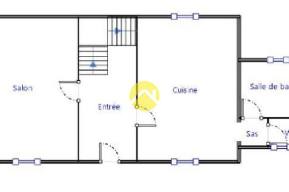 Maison à rénover fort potentiel 