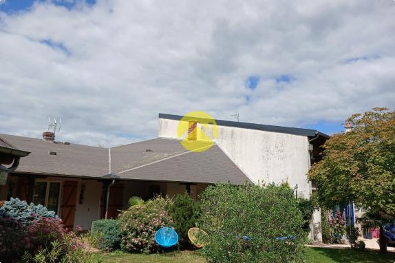 2 maisons et grands garages