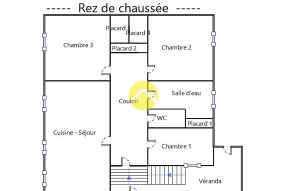3 CHAMBRES ET JARDIN CLOS