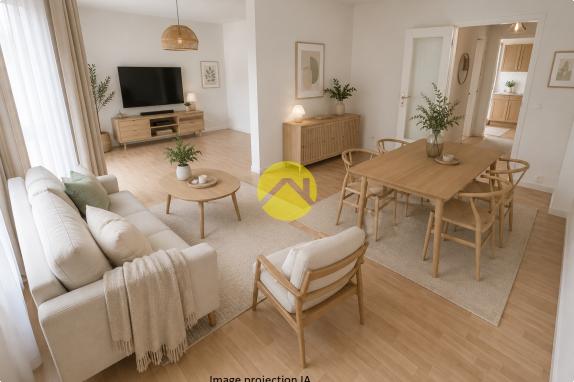 Apt T4. 87m².Garage.Parking.Cave