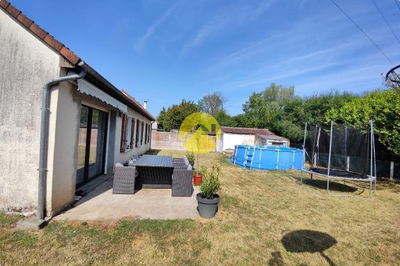 PAVILLON PLAIN-PIED 3 CH + GARAGE