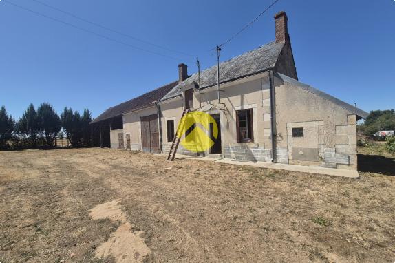 Fermette / Longere  jusqu'à 1 Ha Lignieres, 2 pièces à vendre
