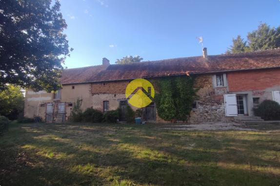 Fermette / Longere  jusqu'à 1 Ha Vailly sur sauldre, 3 pièces à vendre