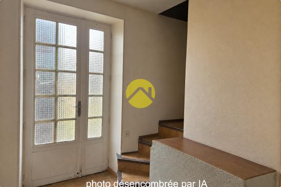 En campagne avec jardin