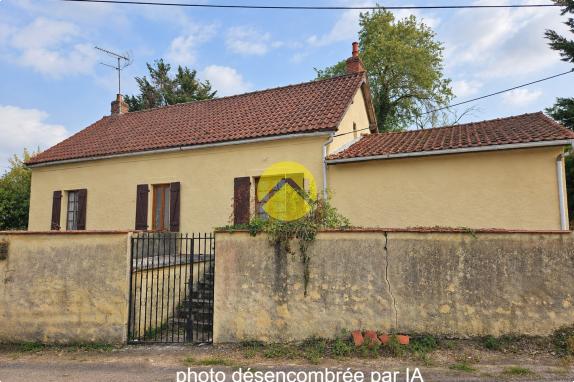 En campagne avec jardin