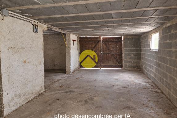 En campagne avec jardin