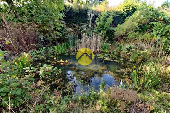 DE PLAIN-PIED DANS HAMEAU PAISIBLE