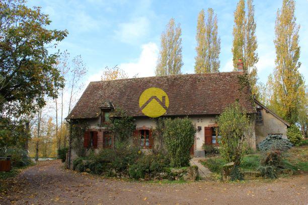 Fermette / Longere   de plus  1 Ha Vailly sur sauldre, 6 pièces à vendre