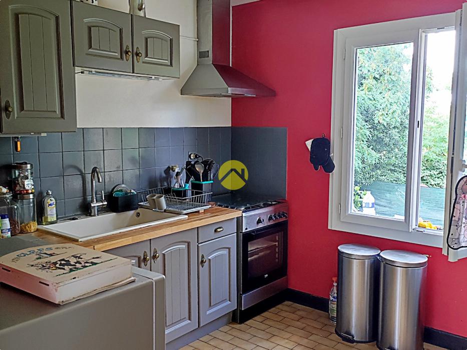 Maison 4 ch sur beau terrain